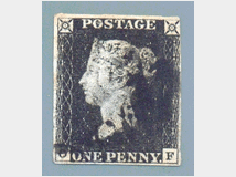 Penny black il primo francobollo emesso 